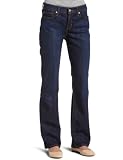 Levi’s 525 Women’s Perfect Waist Mid Rise Straight Leg Jean with Tummy Slimming Panel