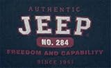 Jeep Logo Hooded Sweatshirt Navy Large