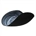 Sea Glasbruk New Wave Curved Centerpiece Bowl Black Small