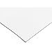 Flexible Magnet Sheet With White Vinyl, Sign Blank, 1/32" Thick, 24" Wide, 48" Length (1 sheet rolled inside tube)