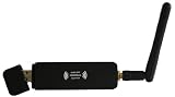 GSI High-Powered Ultra-Secure 150Mbps USB 2.4 GHz Wireless WIFI Long Range Network Adapter with Foldable Detachable 5dbi External Antenna - IEEE 802.11 b/g/n Interface - For PC/Laptop/Notebook/Computer Hot-Spot Internet Connection - Pocket Size For Travel or Home Use