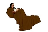 Gift House Int Snug Rug Lite Adult, Chocolate Brown