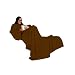 Gift House Int Snug Rug Lite Adult, Chocolate Brown