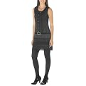 Anna Sui for Target&reg; Seersucker Dress w/Lace - Black - 3