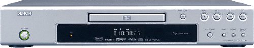 Denon DVD 1740 DVD-Player (Upscaling 1080p, DivX-zertifiziert) silber