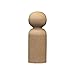 Wood Peg Dolls Unfinished 2-3/8