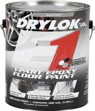Drylok E1 Epoxy Floor Coating Gallon Slate Gray Homonononoerae
