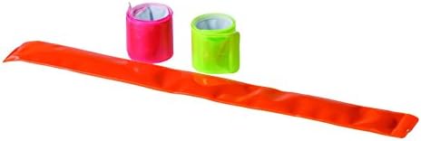 Reflector Snap Band, Safety Glow Bracelet for Ankle/Wrists (3-Pack) - ClubFit Sports Gear