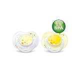 Philips AVENT BPA Free Night Time Pacifier, 0-3 Months