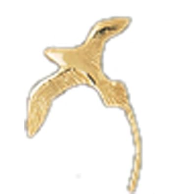 Cheap Girls Jewelry Dazzlers Solid 14k Gold Bird Charm Pendant Available in three colors from jewelsberry (weights: 0.8 grams only) For Sale