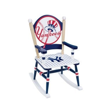 Toys: Guidecraft New York Yankees Rocking Chair