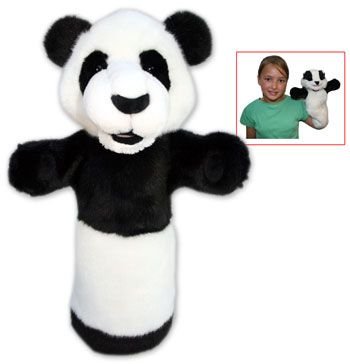 Imagen 1 de - Panda mangas larga mano de marionetas [importado de Alemania]