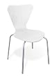 Sienna Wood Chair - White - Set of 2