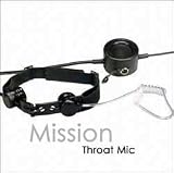 Heavy Duty Throat Microphone for two way radios (Motorola Multipin)