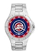 Chicago Cubs Mens Pro Ii Stainless Steel Bracelet Watch