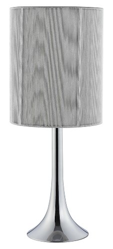 Lalumie LH00000101 Hondo 40 W Tischleuchte, chrom / aluminium