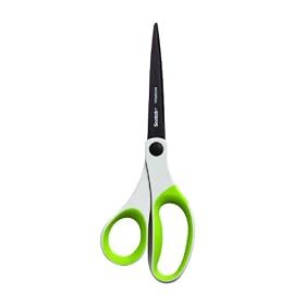 Scotch Precision Ultra Edge Scissor, 8 Inch, White / Green (1458TG)