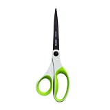 Scotch Precision Ultra Edge Scissor, 8 Inch, White / Green (1458TG) ~ Scotch