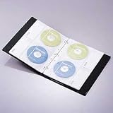 【SANWASUPPLY】A4ファイルサイズのCD・DVDファイルケース2穴、3穴、4穴に対応)CD-ROMファイル FF-CD40