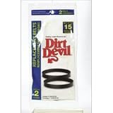 DIRT DEVIL STYLE 15 BELT Use in Dynamite Quick Vac