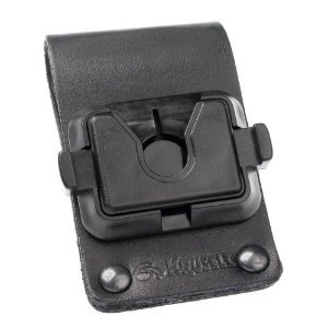 Krusell Multidapt Leather Swivelkit 65mm, Black