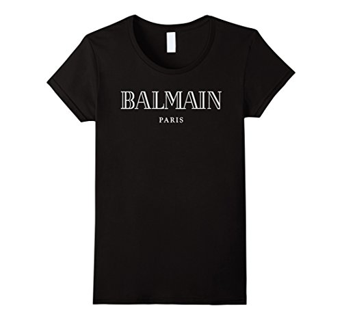 Women's Balmain T-Shirt Small Black