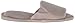 Dearfoams Women's Scuff Slipper,Pewter,Large/9-10 M US