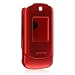 Red Rubber Feel Snap-On Cover Case Cell Phone Protector for Motorola RAZR VE20