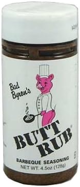 12 Jars! Bad Byron's Butt Rub Barbecue Seasoning, 4.5oz.