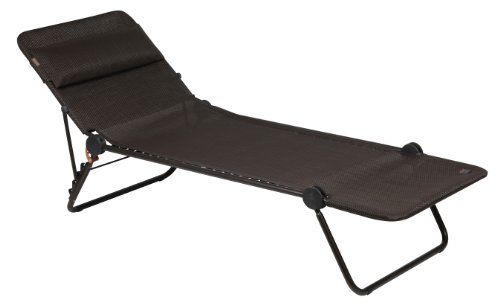 Lafuma LFM2403-5021 klappbare Klappliege Sunside +, Bezugfarbe braun Preisvergleich