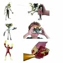 "BEN 10 Transforming Figures 8"""