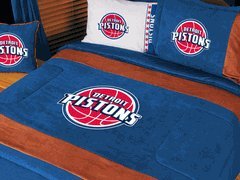 Sports Coverage NBA Detroit Pistons MVP Comforter Queen