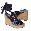 Marc by Marc Jacobs Fab Blue Strappy Wedge Sandal 673877