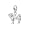 Rembrandt Charms Pug Charm with Lobster Clasp, Sterling Silver