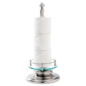 Belmont Toilet Paper Storage - Brushed Nickel - Frontgate