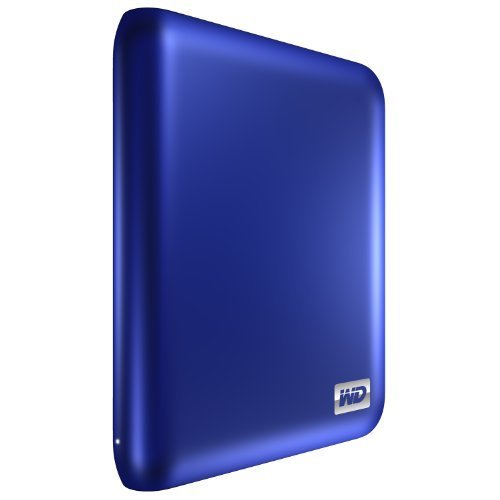 Western Digital My Passport Essential SE 750 GB USB 3.0/USB 2.0 Ultra Portable External Hard Drive (Metallic Blue)