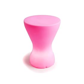 Offi Bongo Accent Lamp and Stool in Hot Pink