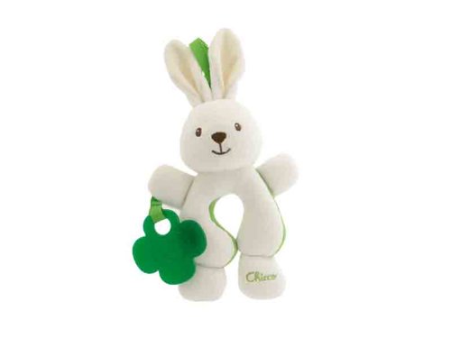 Imagen 1 de Chicco - Sonajero Peluche Conejito Dulceamor C/Suave Plastico Para La Denticion