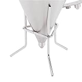 Search : Paderno World Cuisine 7-1/2-Inch Diameter Stainless Steel Confectionary Funnel Stand