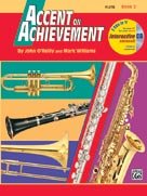 Accent on Achievement, Book 2 - Flute - Bk+CD