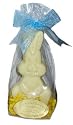 Belgian Chocolate BIG TOOTH Easter Bunny - White
