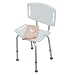 Duro Med Blow Molded Bath Seat With Back