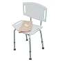 Duro-Med Blow-Molded Bath Seat with Back