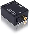 Portta PETDTAP Digital Coax and Optical Toslink to Analog Audio Converter