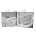 Black White Floral Multipack Cards