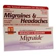 Migraide - Migraines & Headaches, - 40 Tabs