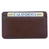 Leatherbay Card Holder Wallet - Antique Tan