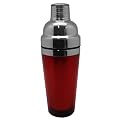 Stainless Steel Martini Shaker - Red