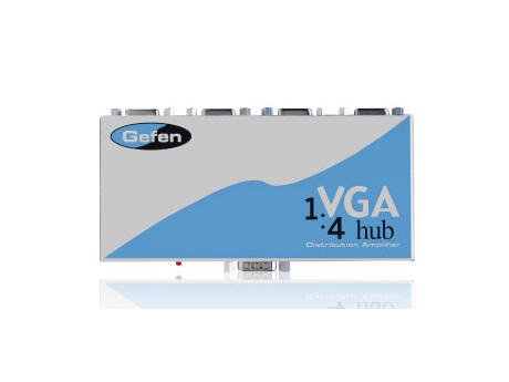 New GEFEN INC 14 VGA HUB Distribute One Source To Four Simultaneous Displays Up To 1080p 2K
