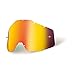 100% Speedlab (51002-003-02) RACECRAFT/ACCURI/STRATA Replacement Lens Smoke Anti-Fog (Mirror Red, Free Size)